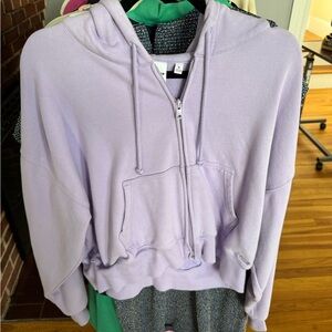 TNA Light Purple Sweatfleece Hoodie